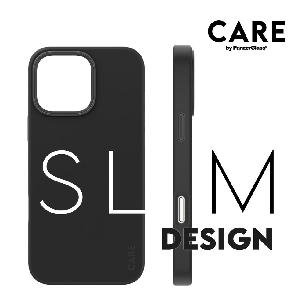 CARE by PanzerGlass iPhone 16 Pro Max FASHION Fearlessly Fashionable Skal - MagSafe Kompatibel - Black