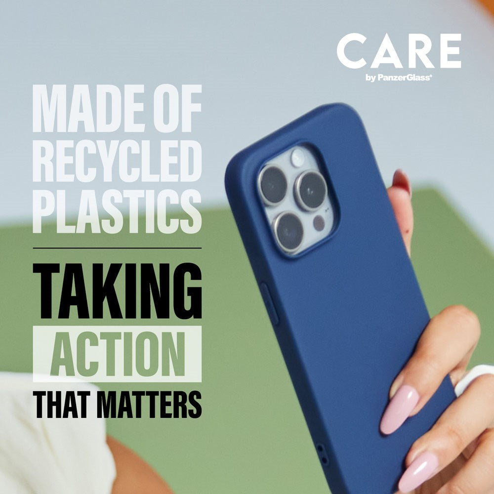 CARE by PanzerGlass iPhone 16 Pro FASHION Fearlessly Fashionable Skal - MagSafe Kompatibel - Coronet Blue