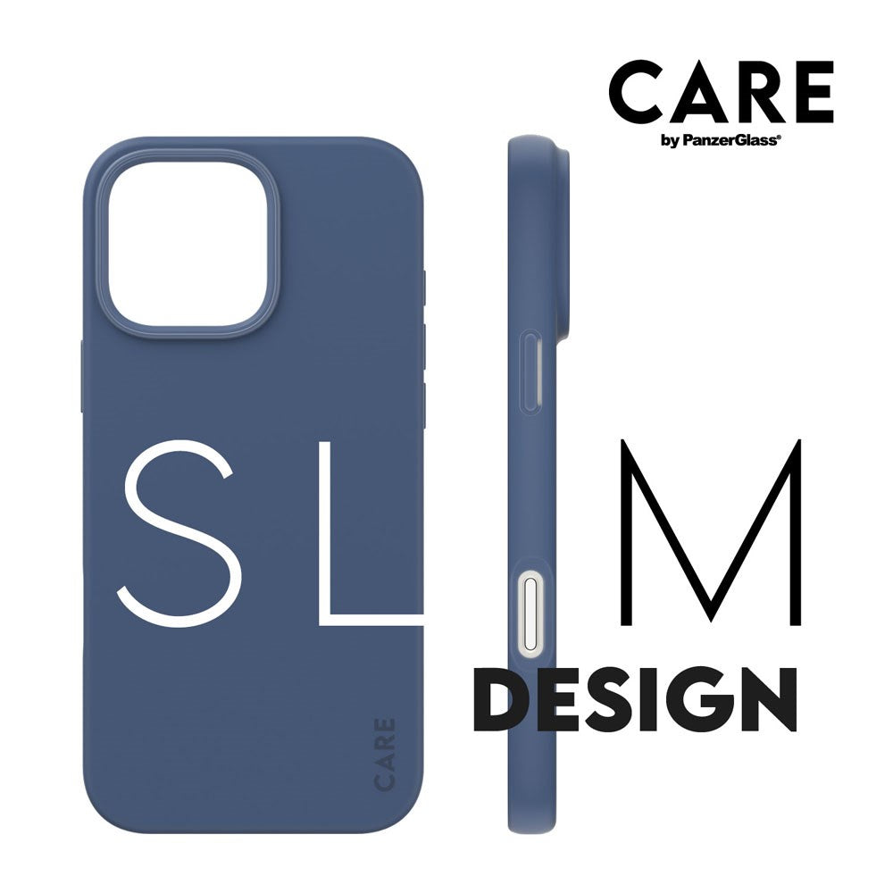 CARE by PanzerGlass iPhone 16 Pro Max FASHION Fearlessly Fashionable Skal - MagSafe Kompatibel - Coronet Blue