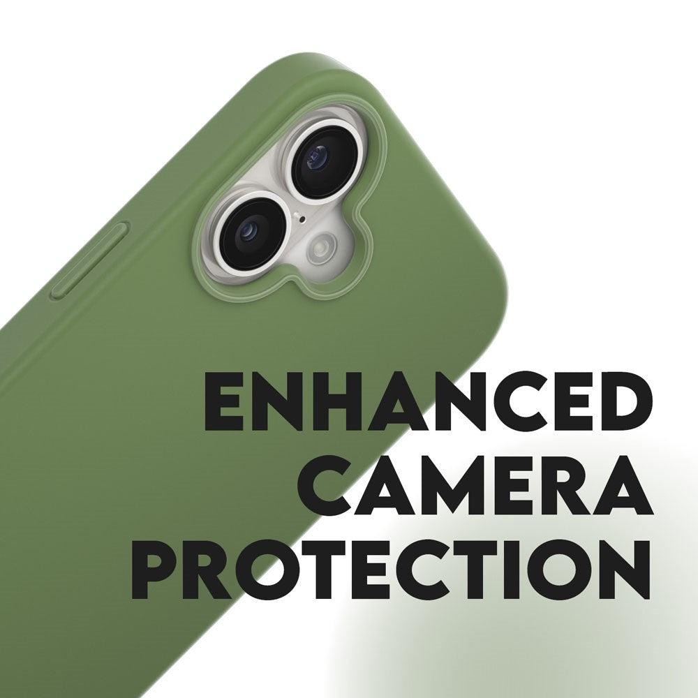 CARE by PanzerGlass iPhone 16 FASHION Fearlessly Fashionable Skal - MagSafe Kompatibel - Piquant Green