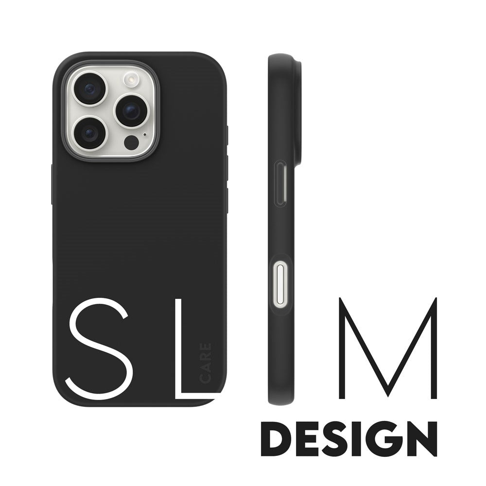 CARE by PanzerGlass iPhone 16 Pro FASHION Fearlessly Fashionable Skal - Black