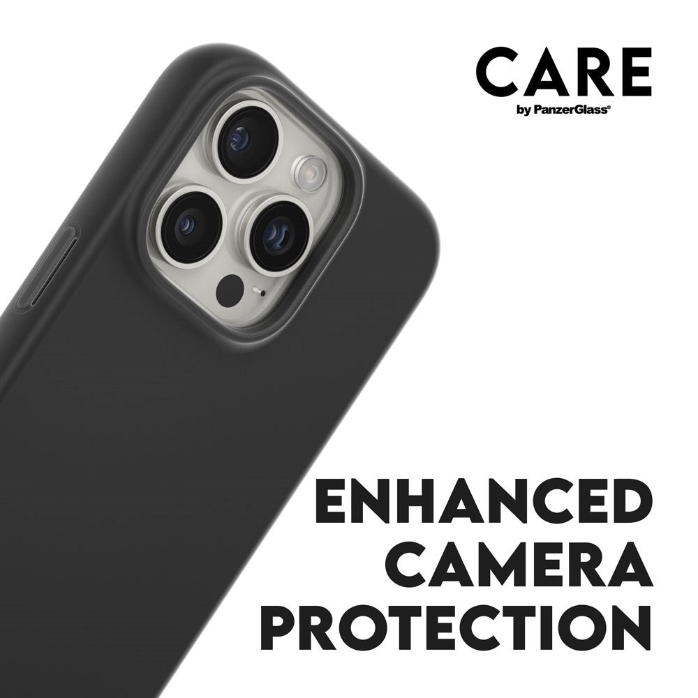 CARE by PanzerGlass iPhone 16 Pro FASHION Fearlessly Fashionable Skal - Black