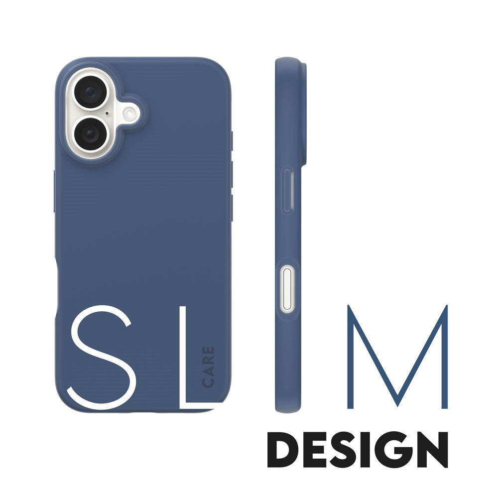 CARE by PanzerGlass iPhone 16 FASHION Fearlessly Fashionable Skal - Coronet Blue
