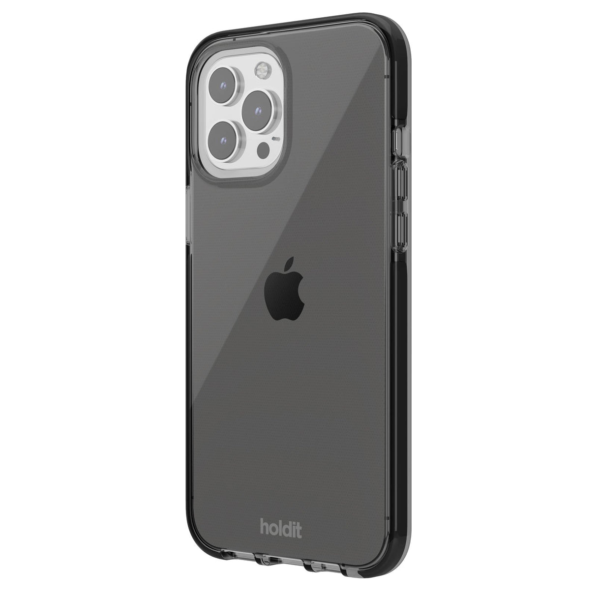iPhone 15 Pro Max Holdit Seethru Skal - Black