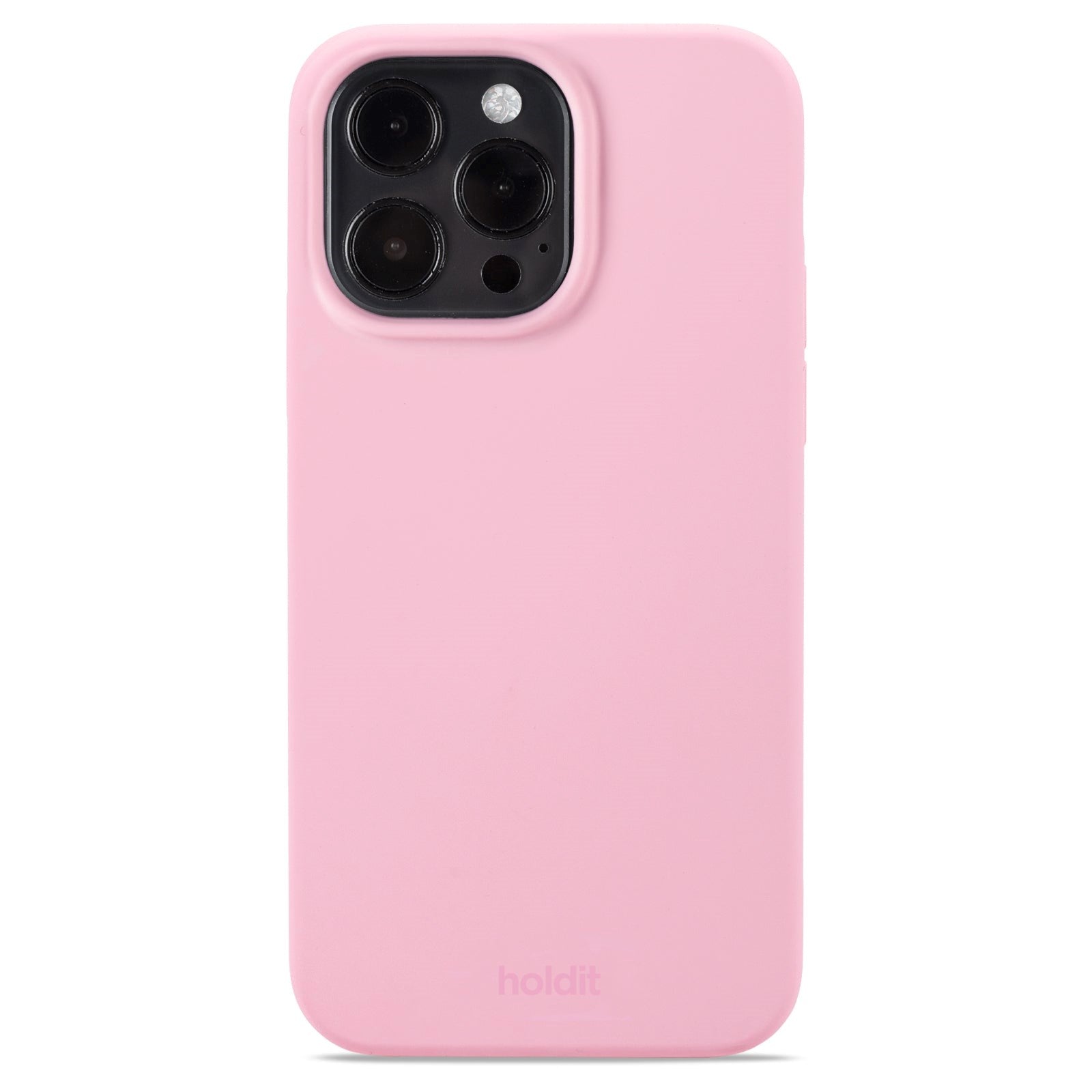 Holdit iPhone 15 Pro Max Soft Touch Skal Silikon - Pink