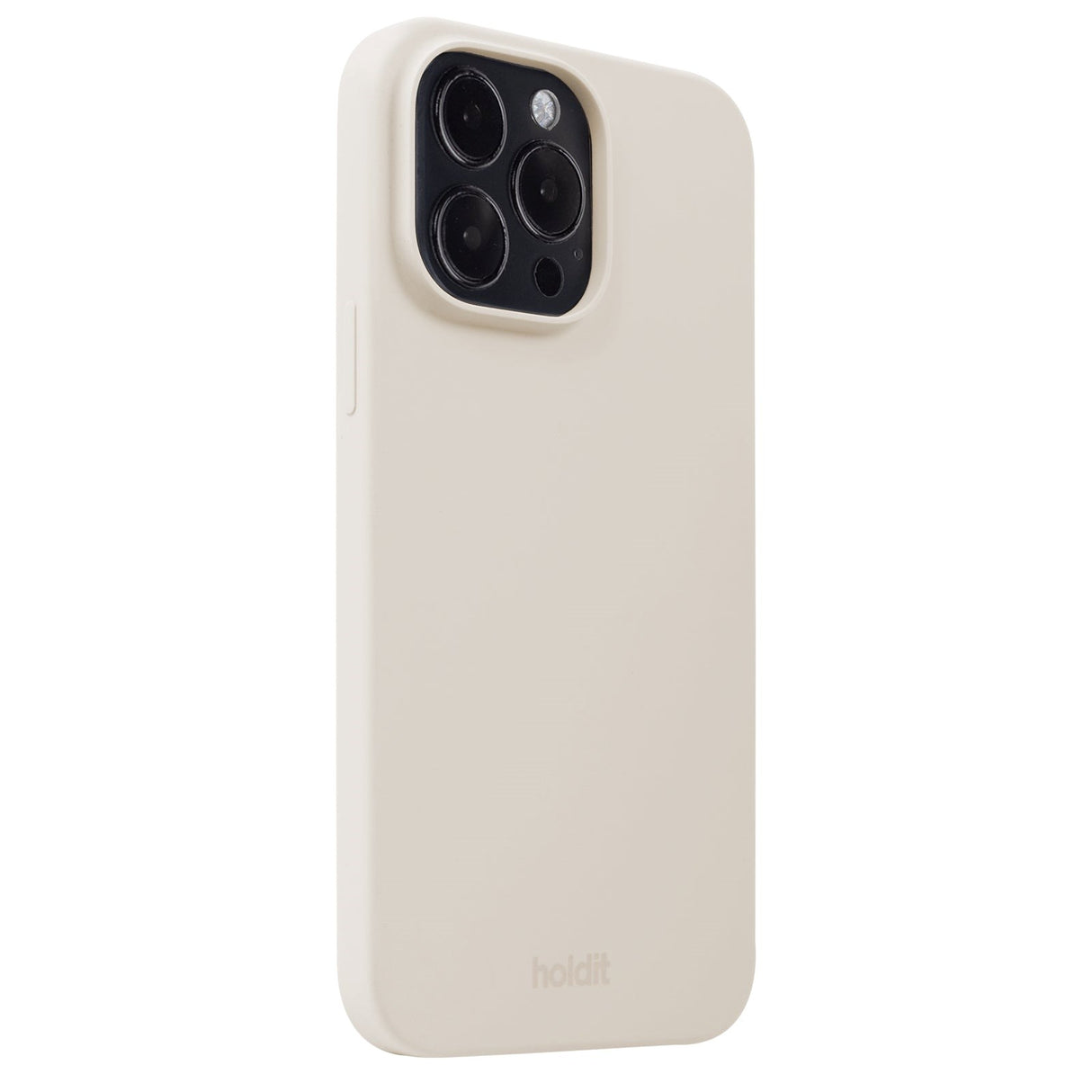 Holdit iPhone 15 Pro Max Soft Touch Skal Silikon - Light Beige