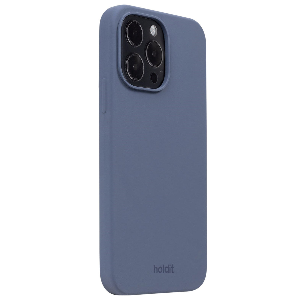 Holdit iPhone 15 Pro Max Soft Touch Skal Silikon - Pacific Blue