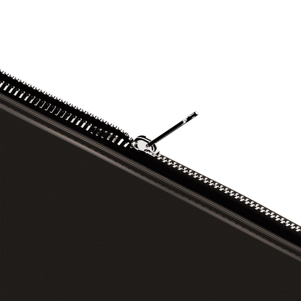 Holdit Lackläder Sleeve för MacBook / Laptop 14" (34,2 x 24,2 cm) - Svart