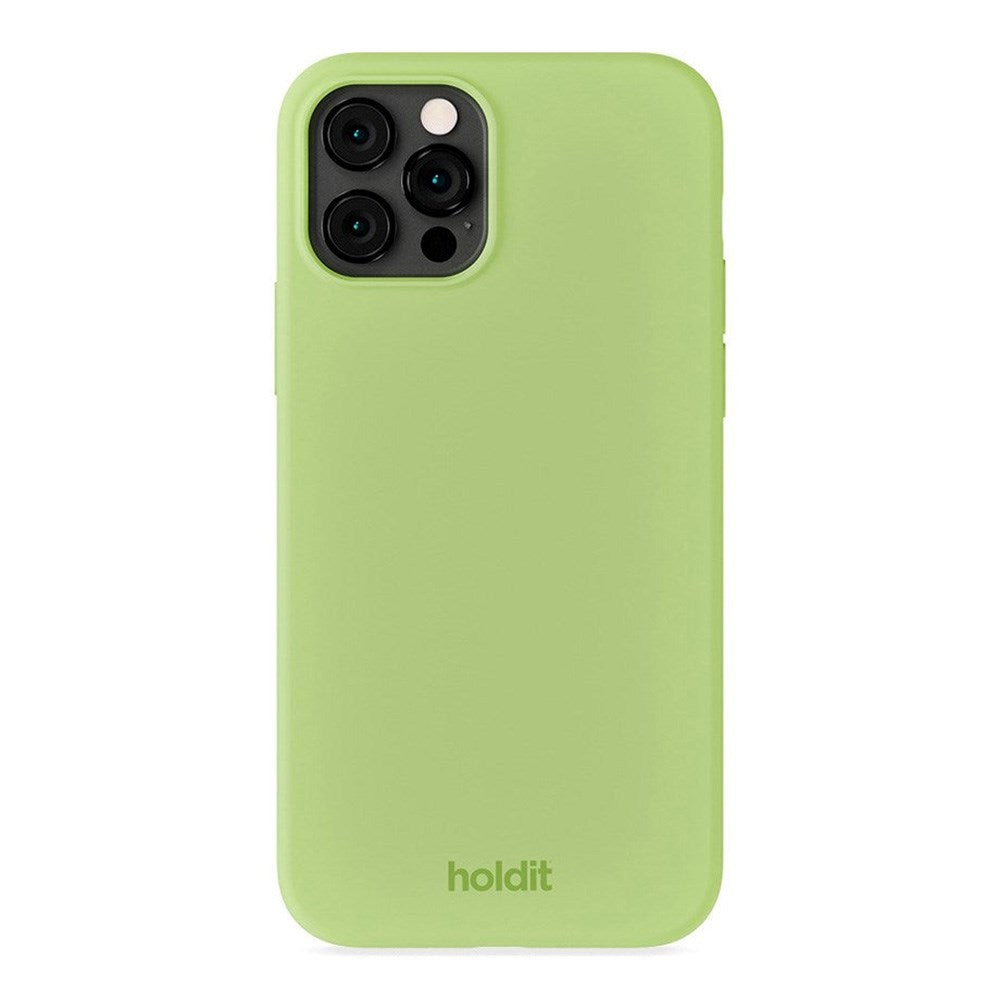 Holdit iPhone 12 / 12 Pro Soft Touch Silikon Skal - Matcha