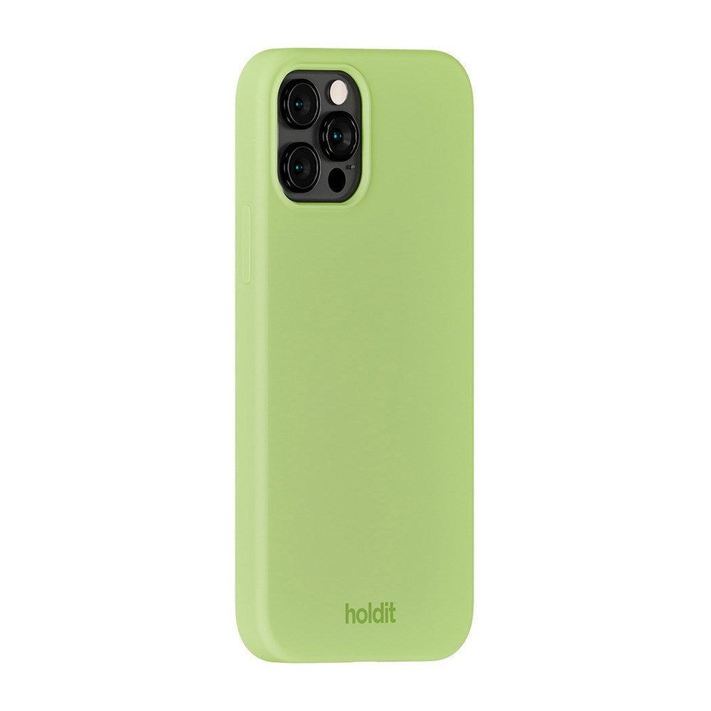 Holdit iPhone 12 / 12 Pro Soft Touch Silikon Skal - Matcha