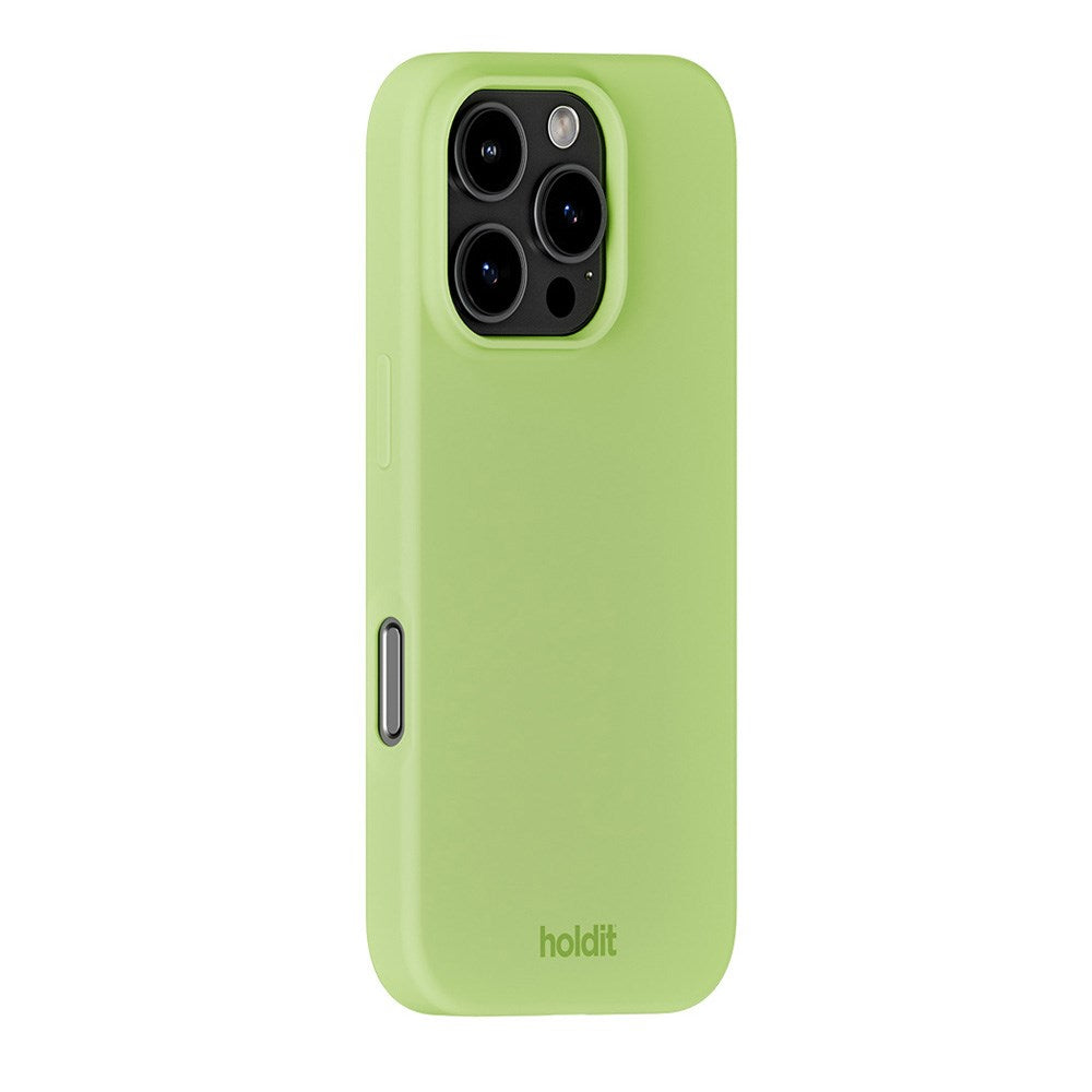 iPhone 16 Pro Holdit Soft Touch Skal Silikon - Matcha