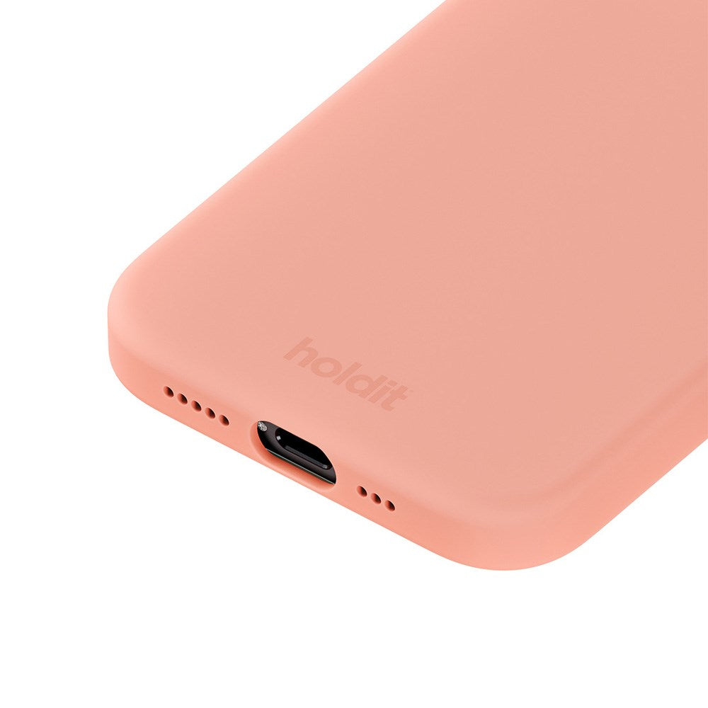 iPhone 15 Pro Max Holdit Soft Touch Skal Silikon - Pink Grape