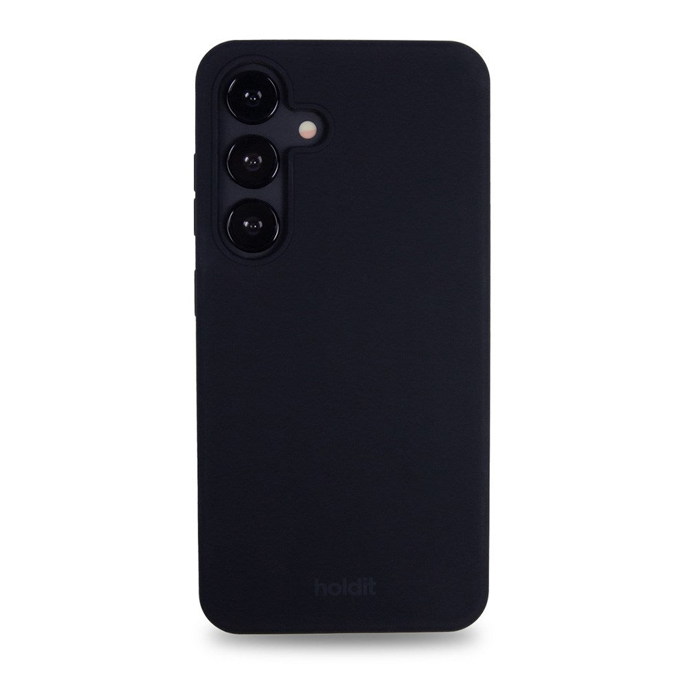 Holdit Samsung Galaxy S25 Soft Touch Silikon Skal - Svart