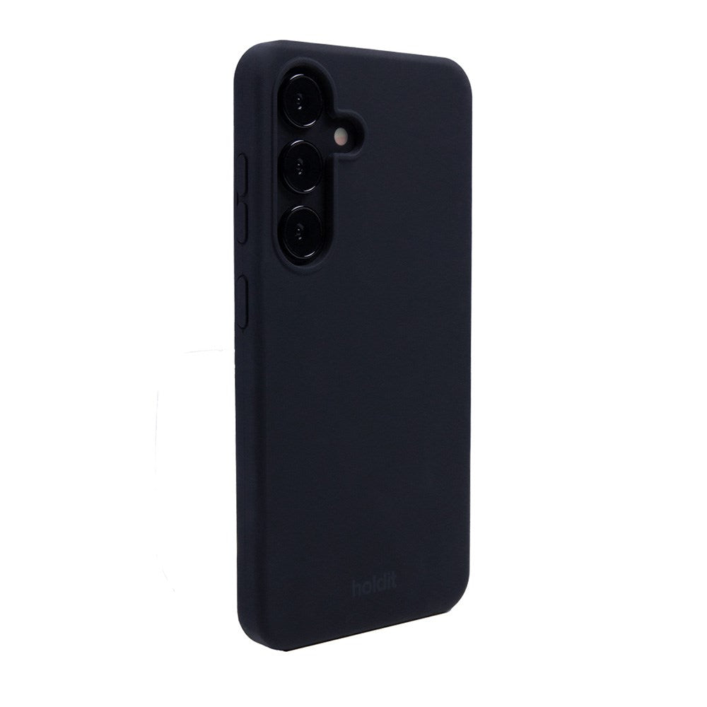 Holdit Samsung Galaxy S25+ (Plus) Soft Touch Silikon Skal - Svart