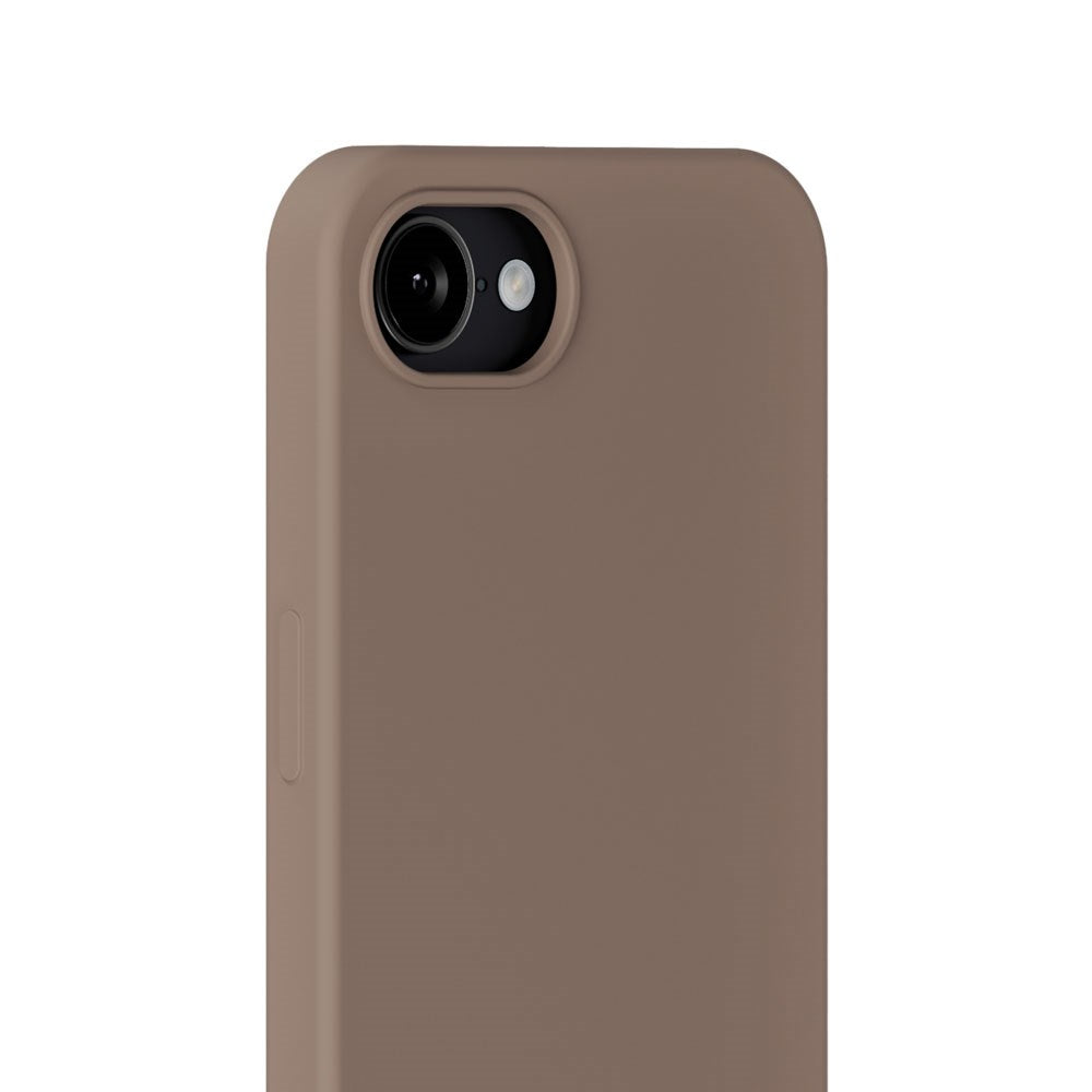 Holdit iPhone 16e Soft Touch Silikon Skal - Mocha Brown