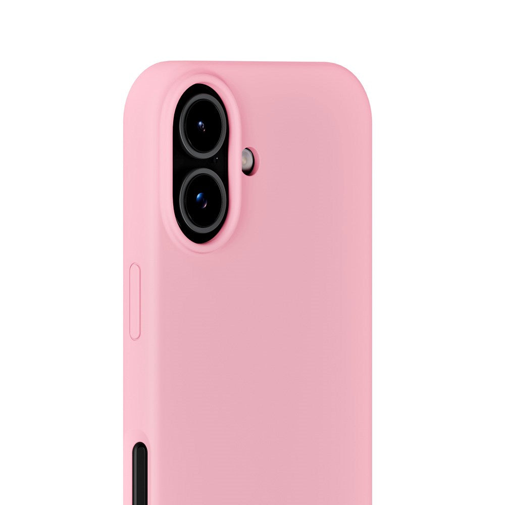 Holdit iPhone 17 Soft Touch Silikon Skal - Pink