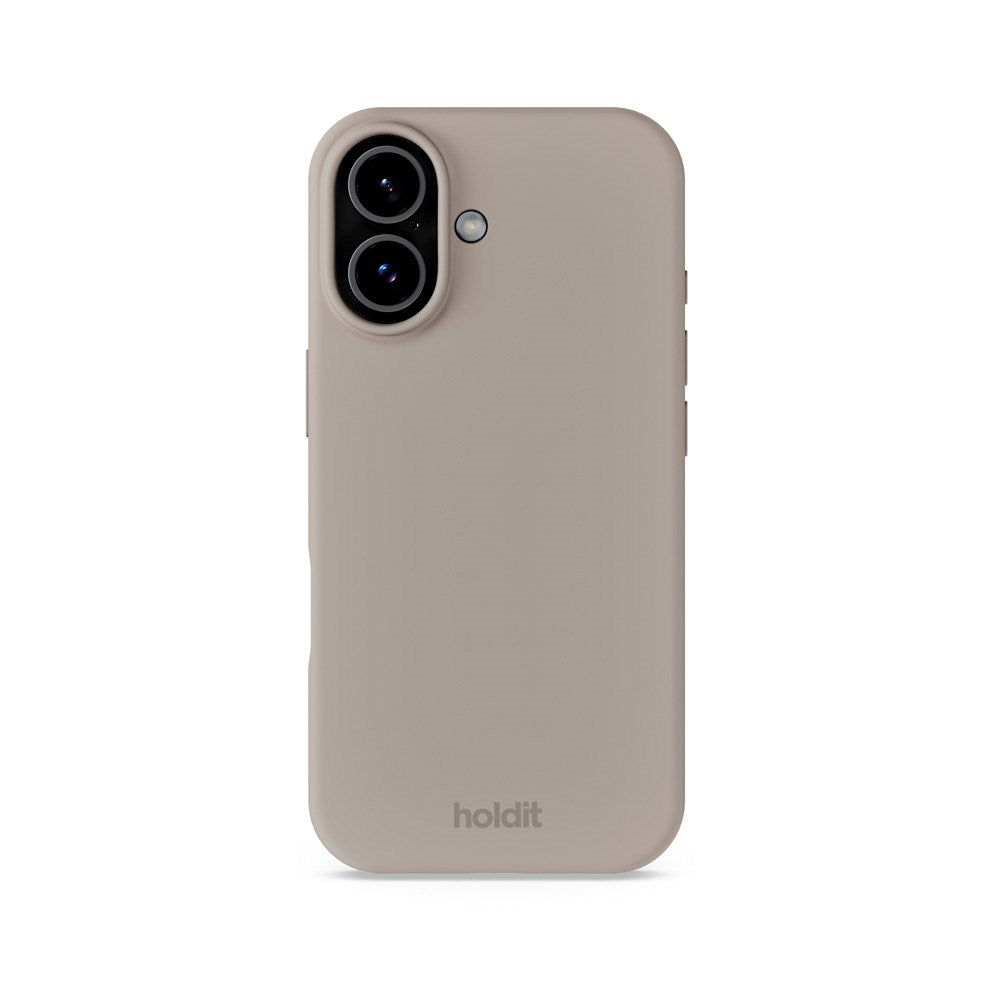 Holdit iPhone 17 Soft Touch Silikon Skal - Taupe