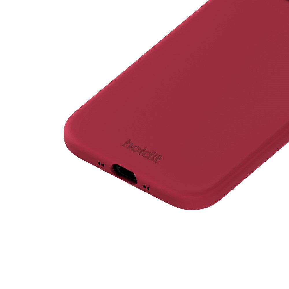 Holdit iPhone Air Soft Touch Silikon Skal - Red Velvet