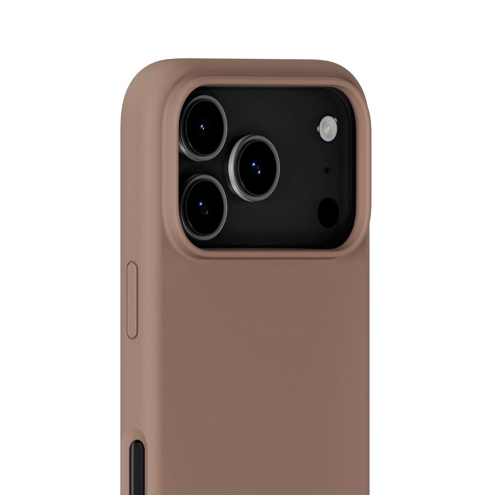 Holdit iPhone 17 Pro Soft Touch Silikon Skal - Mocha Brown