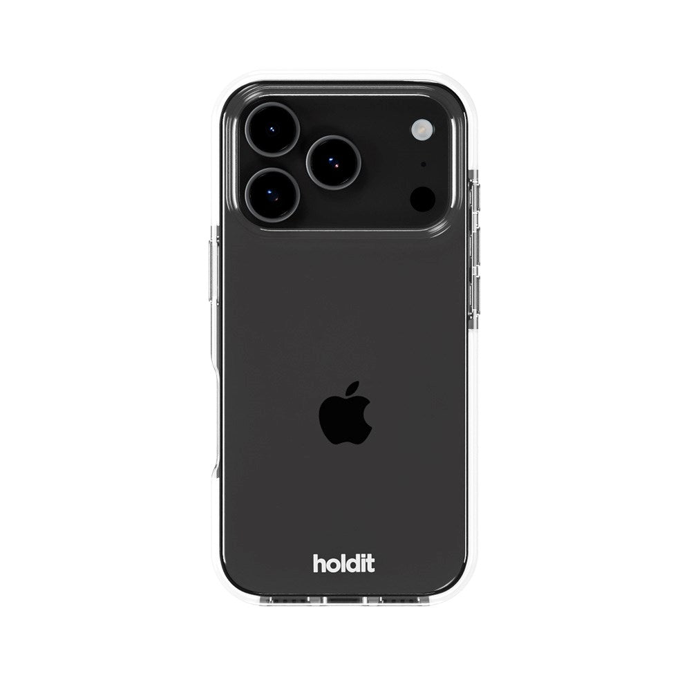 Holdit iPhone 17 Pro Max Seethru Case - White