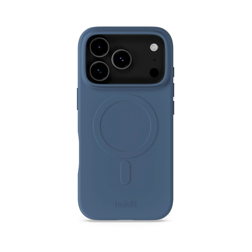 Holdit iPhone 17 Pro Soft MagSafe Case - Pacific Blue