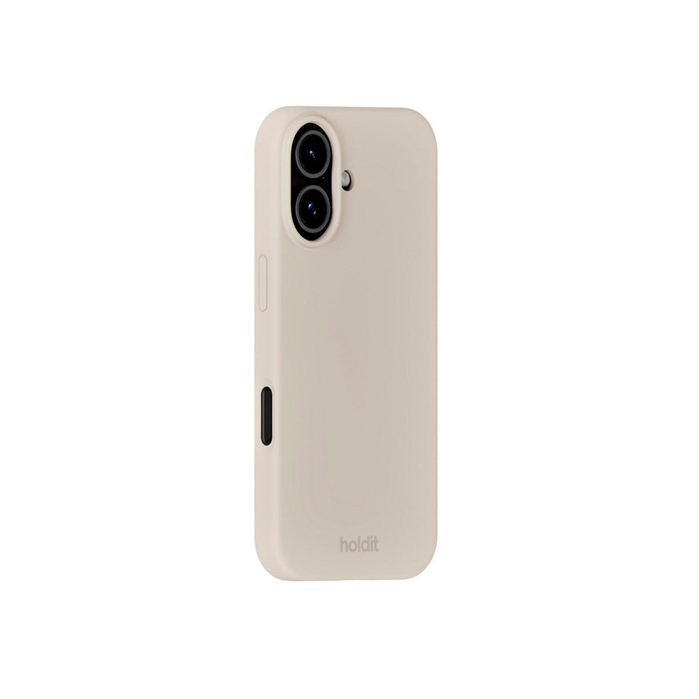 Holdit iPhone 17 Soft Touch Silikon Skal - Light Beige