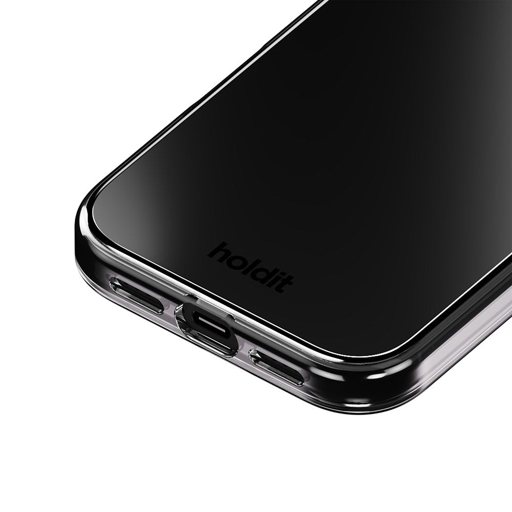 Holdit iPhone 17 Pro Max Mirror Skal - MagSafe Kompatibel - Svart