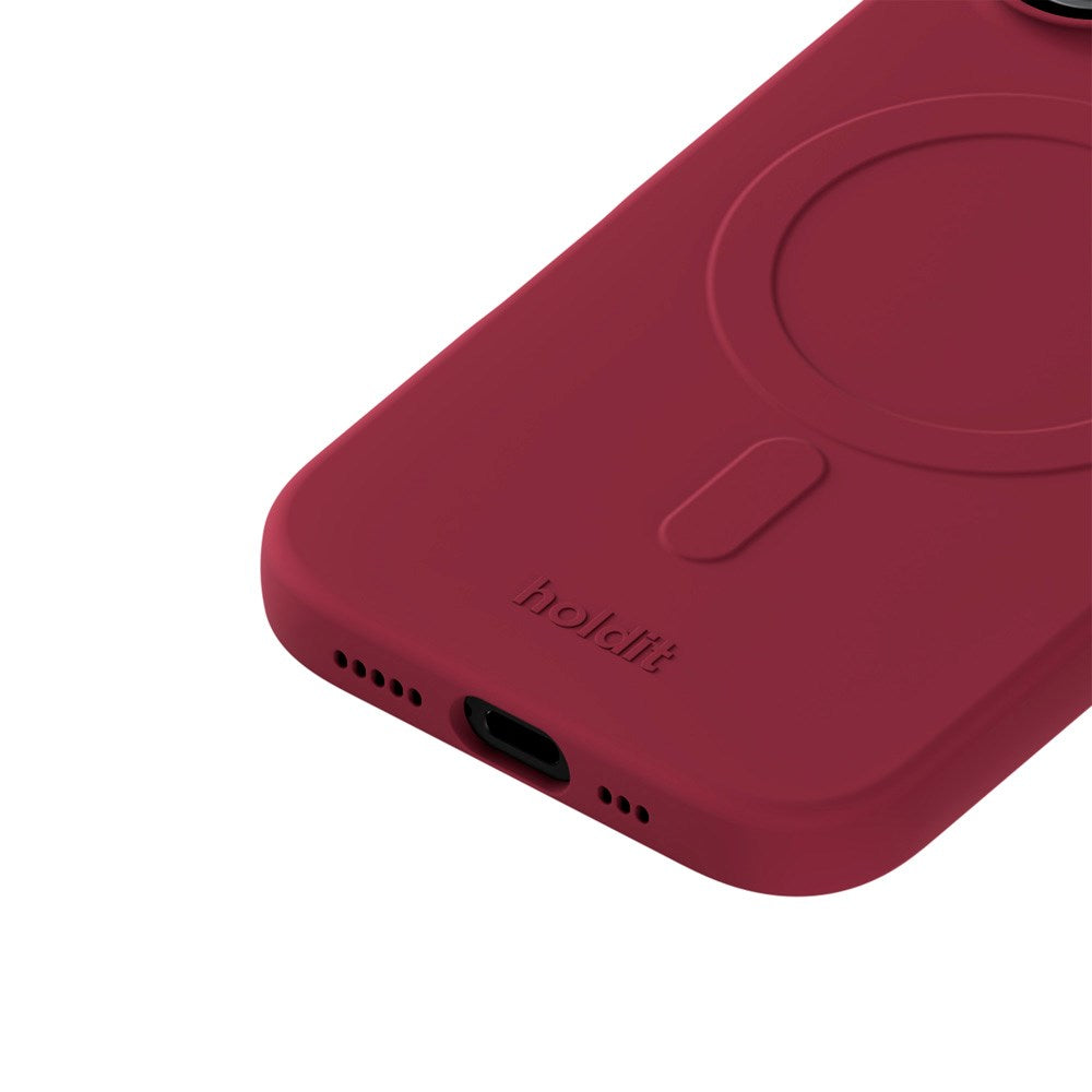 Holdit iPhone 17 Soft MagSafe Case - Red Velvet