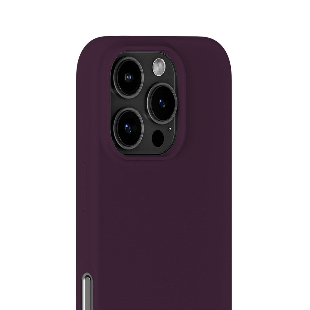 Holdit iPhone 16 Pro Soft Touch Silikon Skal - Deep Plum