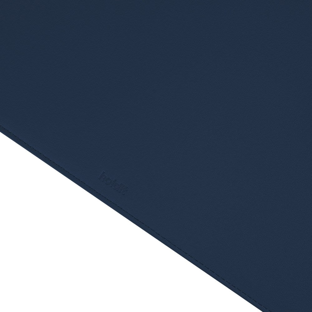 Holdit Konstläder Sleeve för MacBook / Laptop 14" (34,2 x 24,2 cm) - Midnight Blue
