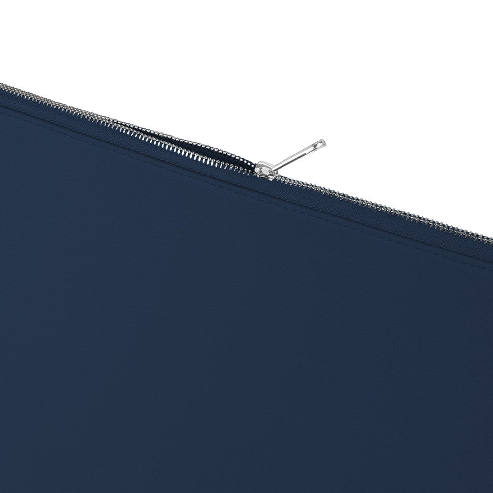Holdit Konstläder Sleeve för MacBook / Laptop 14" (34,2 x 24,2 cm) - Midnight Blue