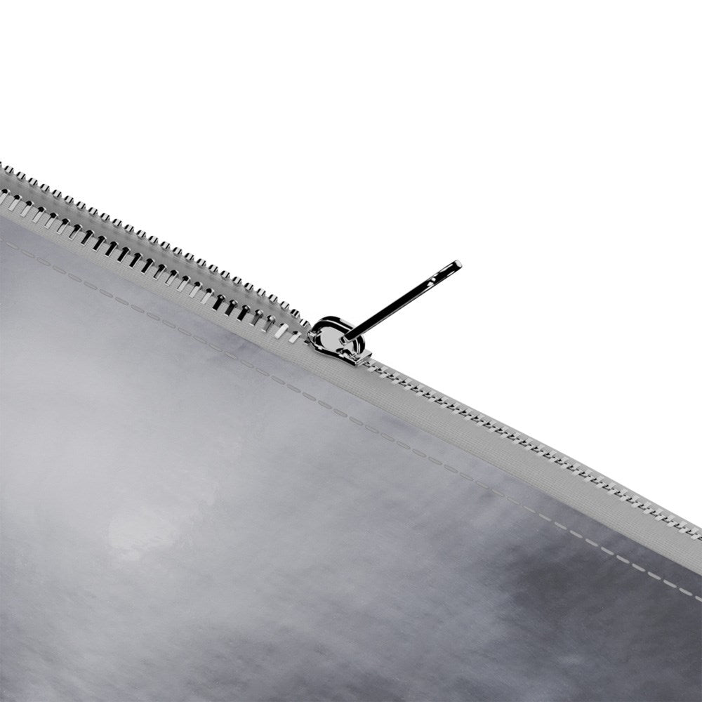 Holdit Lackläder Sleeve för MacBook / Laptop 14" (34,2 x 24,2 cm) - Silver