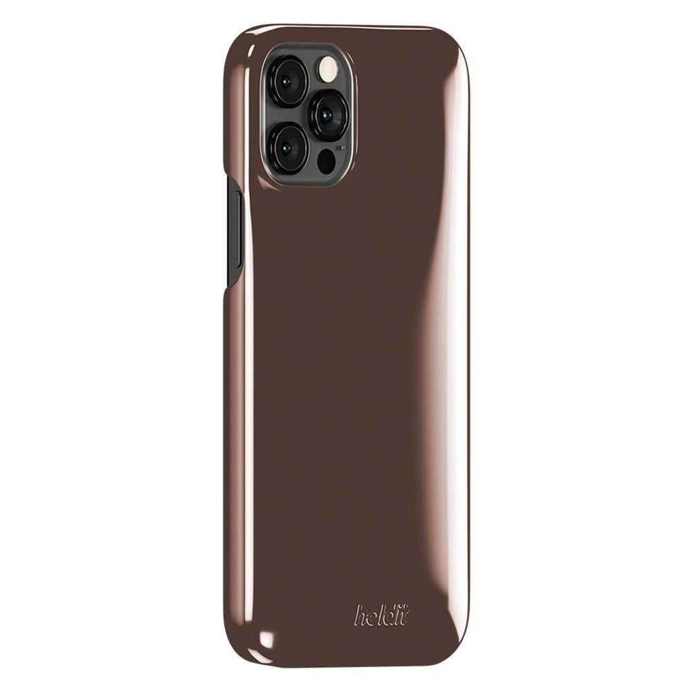 Holdit iPhone 12 / 12 Pro Puffy Case - Chocolate
