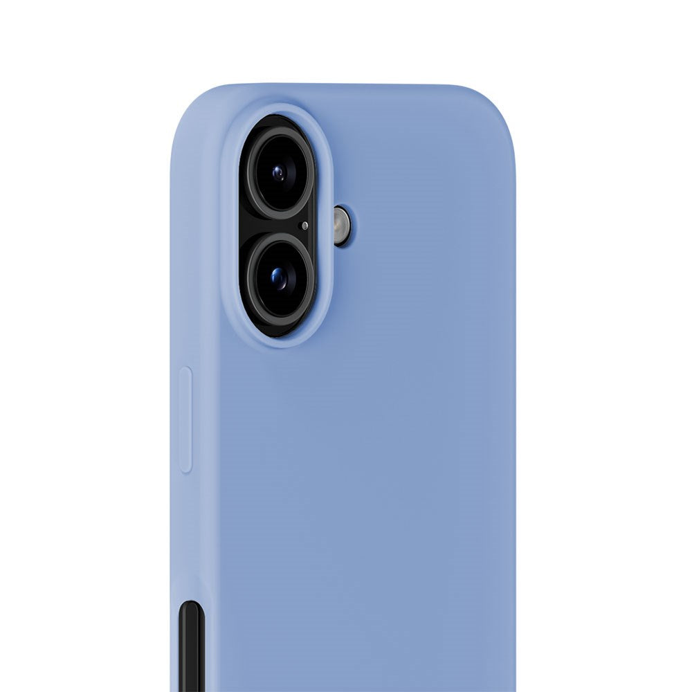 iPhone 16 Holdit Soft Touch Silikon Skal - Soft Cobalt