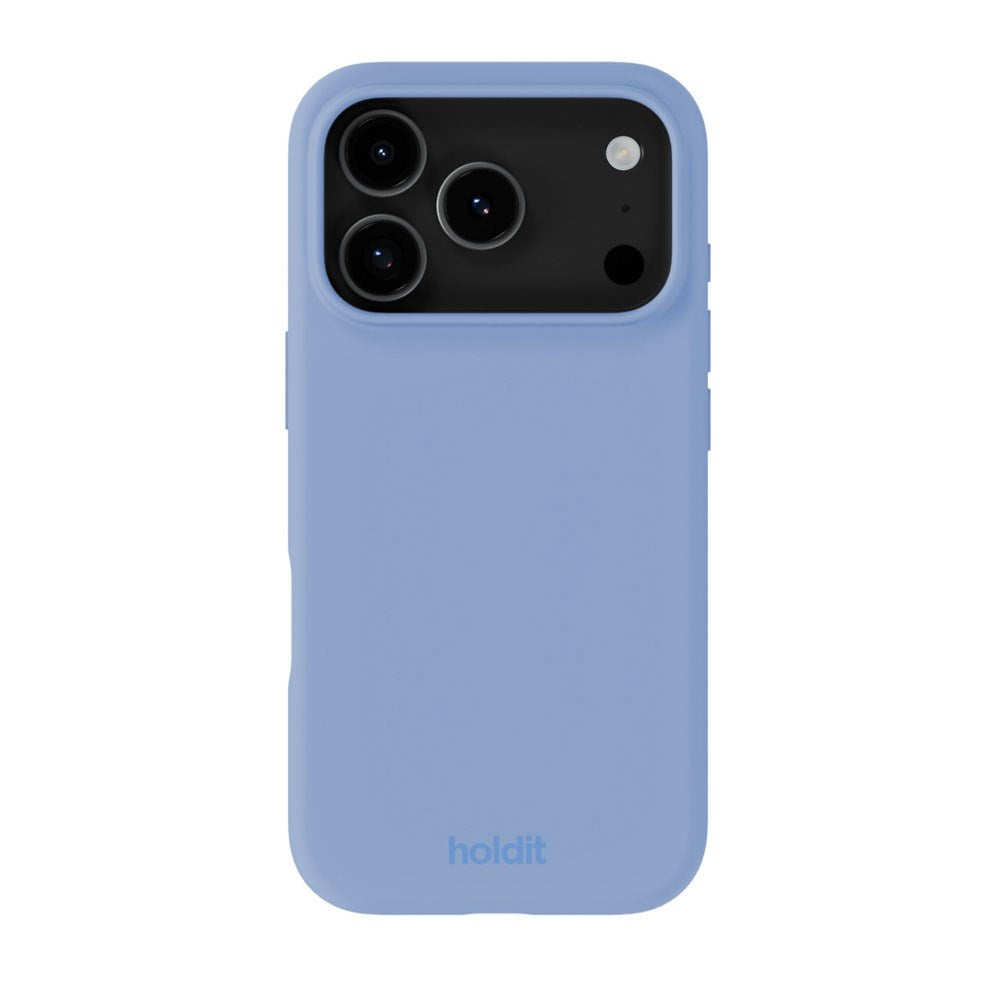 iPhone 17 Pro Max Holdit Soft Touch Silikon Skal - Soft Cobalt