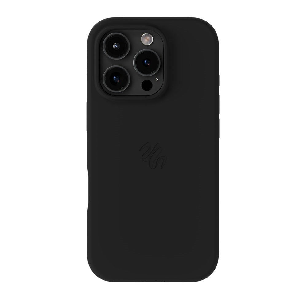 iPhone 16 Pro Holdit Soft Touch MagSafe Silikon Skal - Black