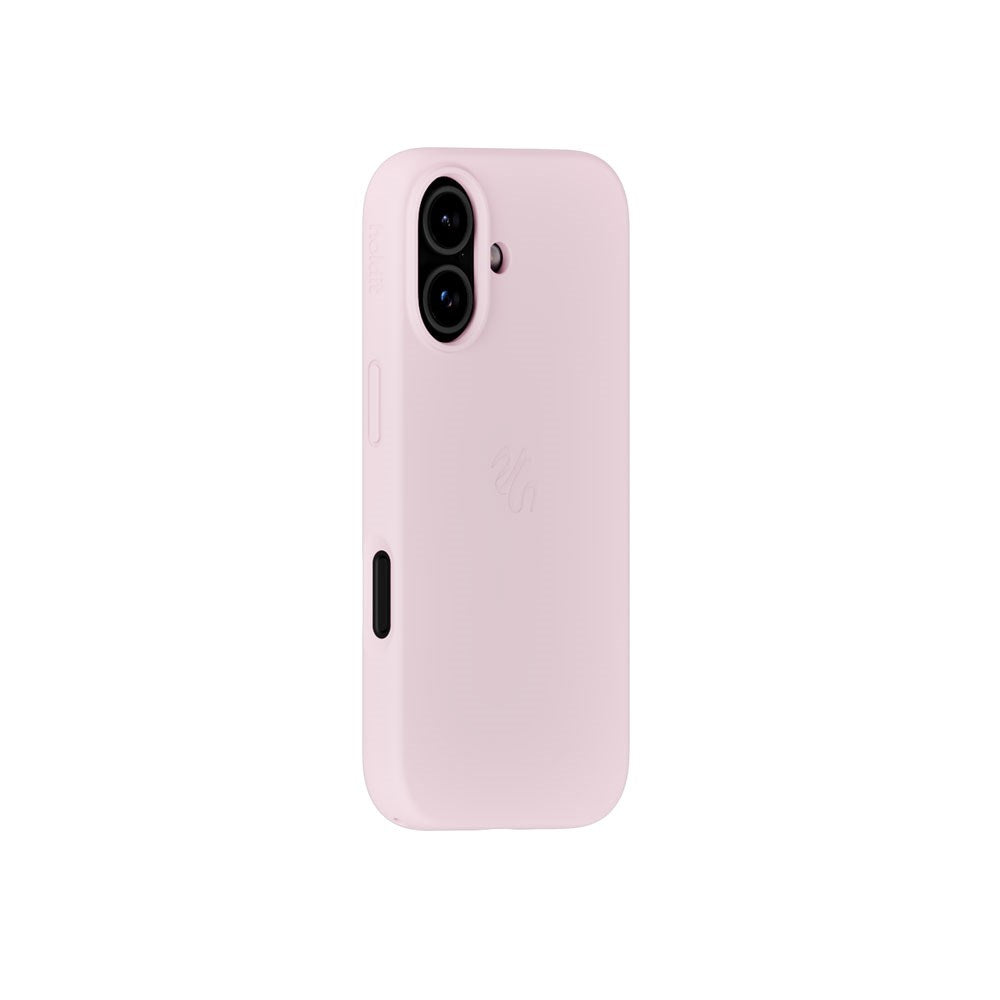iPhone 17 Holdit Soft Touch MagSafe Silikon Skal - Pale Pink