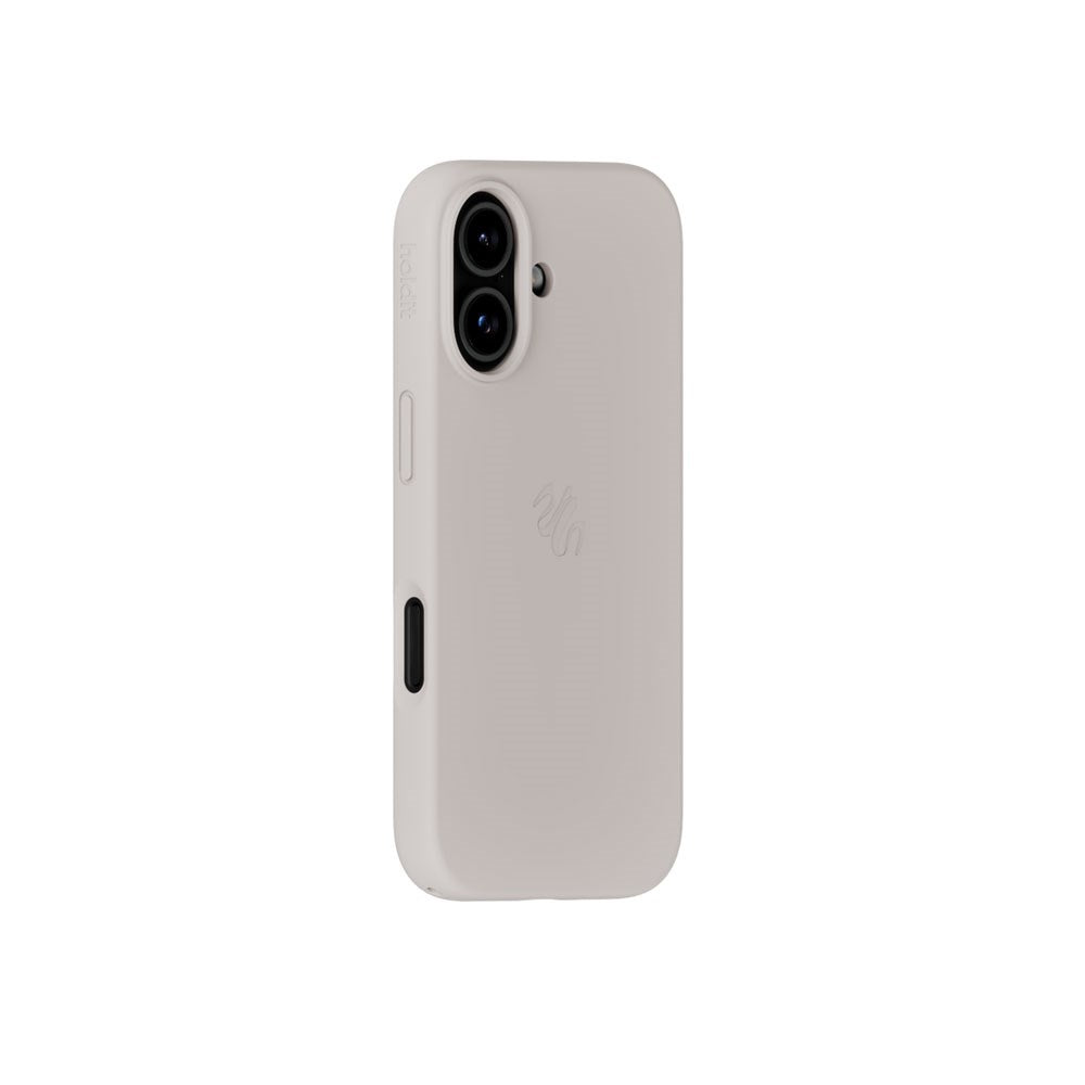 iPhone 17 Holdit Soft Touch MagSafe Silikon Skal - Wool Gray