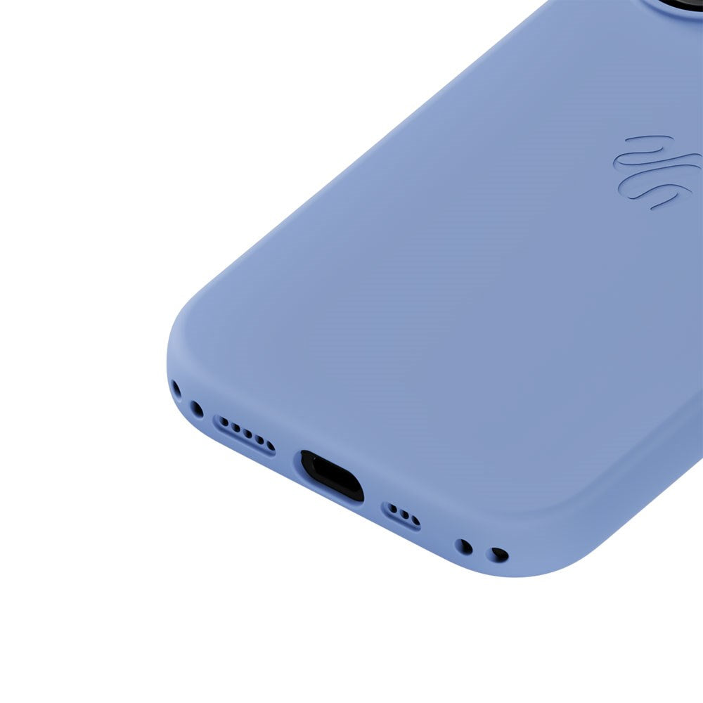 iPhone 17 Holdit Soft Touch MagSafe Silikon Skal - Soft Cobalt