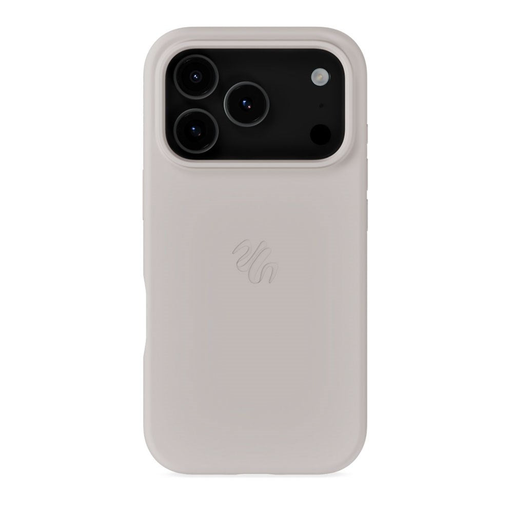 iPhone 17 Pro Holdit Soft Touch MagSafe Silikon Skal - Wool Gray