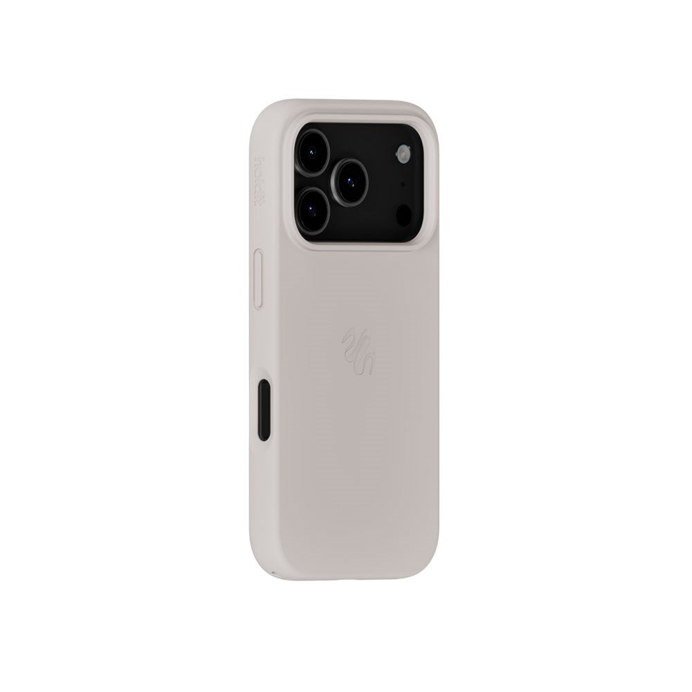 iPhone 17 Pro Holdit Soft Touch MagSafe Silikon Skal - Wool Gray