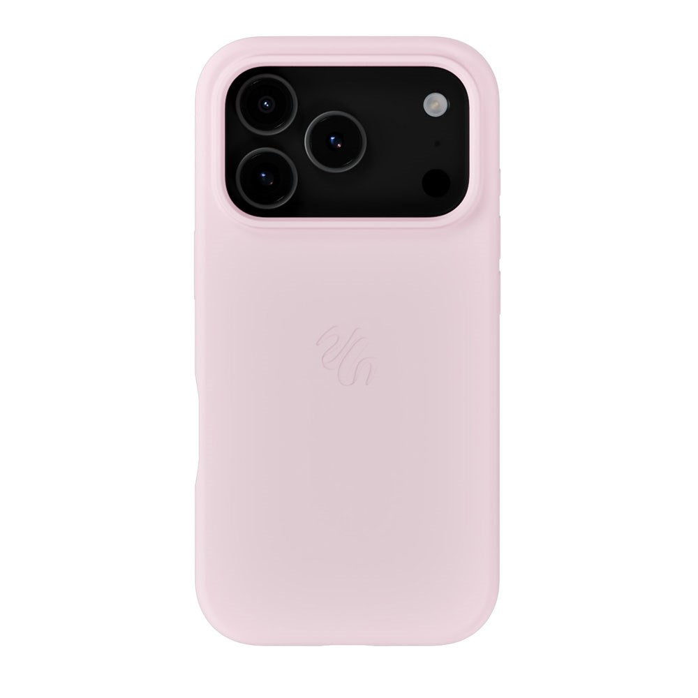 iPhone 17 Pro Max Holdit Soft Touch MagSafe Silikon Skal - Pale Pink