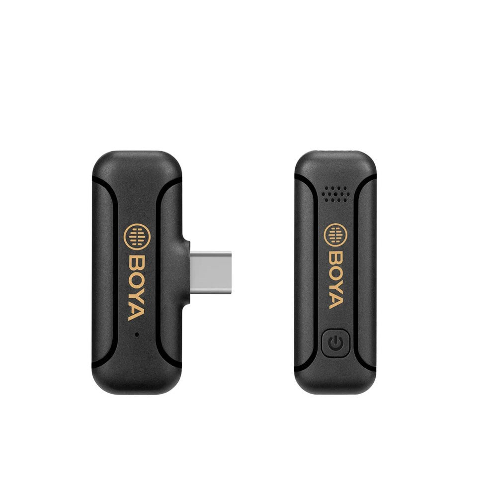 BOYA BY-WM3 Trådlöst Mikrofon Set m. USB-C - Svart