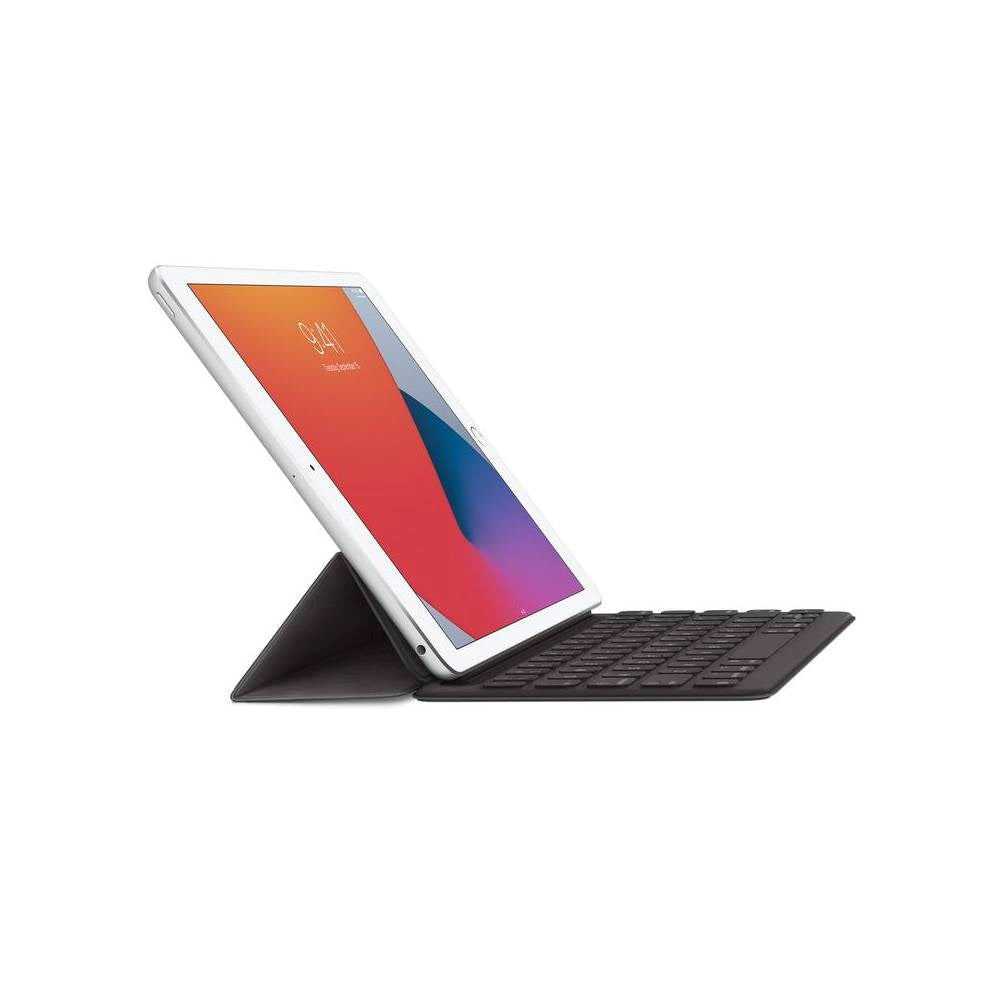 iPad 10.2" (2021/2020/2019) / Air (2019) / Pro 10.5" Apple Fodral med Tangentbord - Danskt Tangentbord - Svart