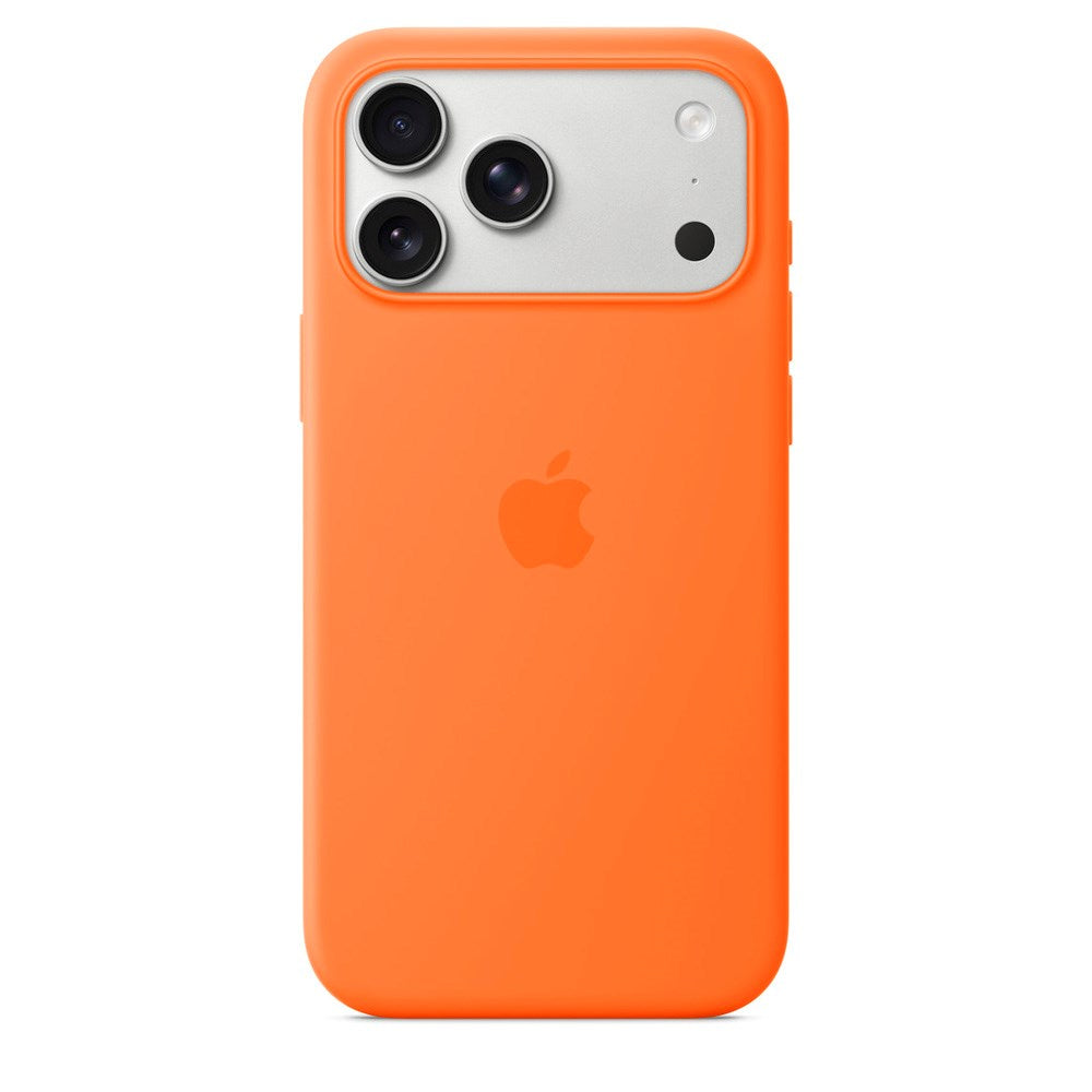 Original Apple iPhone 17 Pro Max Silicone Case - MagSafe Kompatibel - Orange (MGFL4ZM/A)