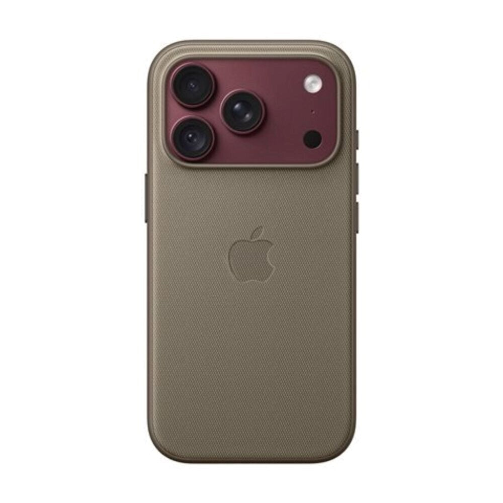 Original Apple iPhone 18 Pro TechWoven Case - MagSafe Kompatibel - Taupe (MKD44ZM/A)