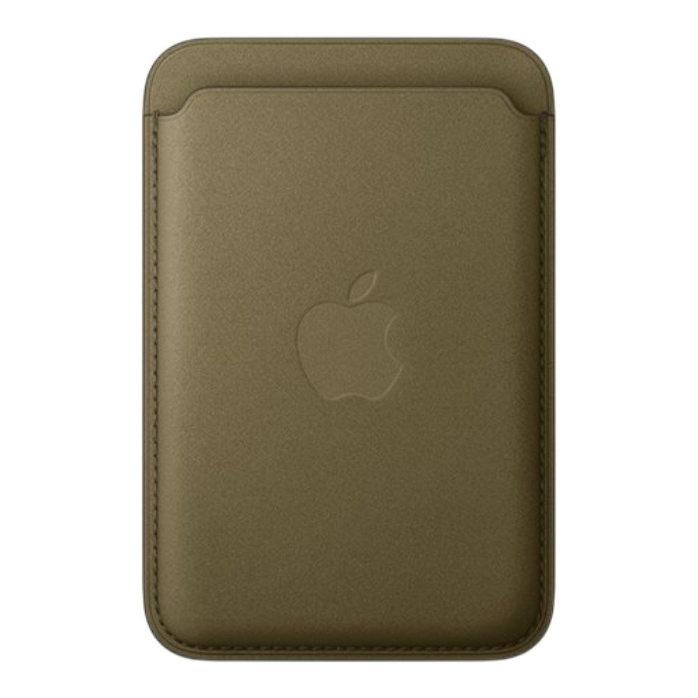 Original Apple FineWoven Wallet - MagSafe Kompatibel - Dark Olive (MK9K4ZM/A)