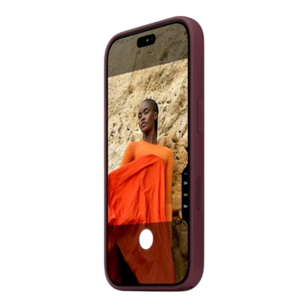 Original Apple iPhone 18 Pro Silicone Case - MagSafe Kompatibel - Burgundy (MK8U4ZM/A)