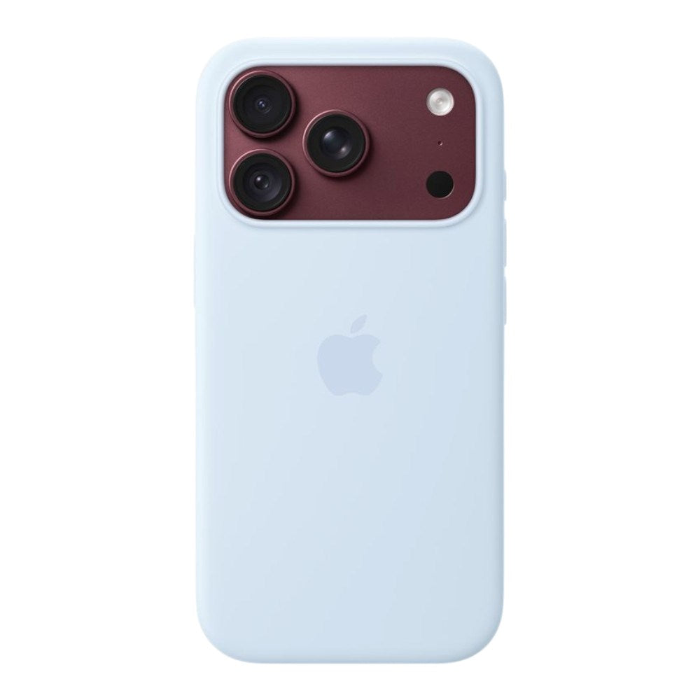 Original Apple iPhone 18 Pro Silicone Case - MagSafe Kompatibel - Crisp Blue (MK8W4ZM/A)