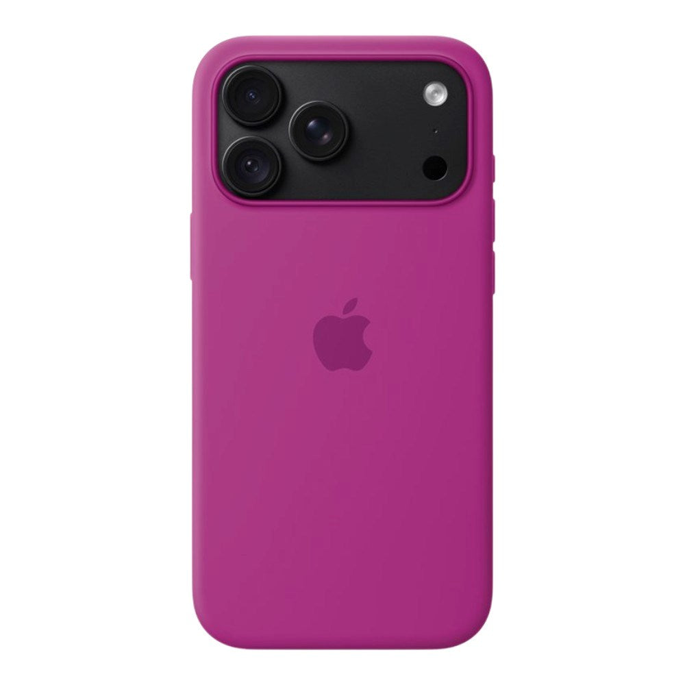 Original Apple iPhone 18 Pro Max Silicone Case - MagSafe Kompatibel - Magenta (MK904ZM/A)